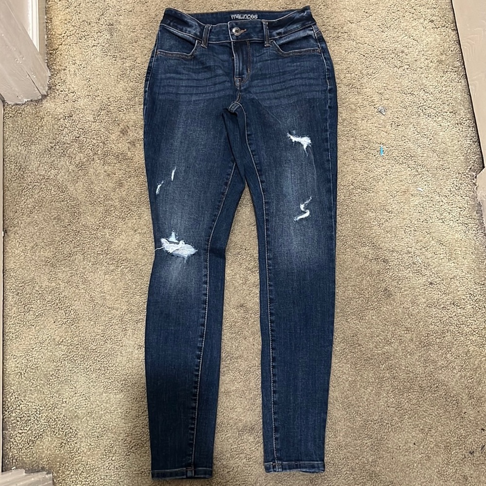 Maurice’s holly distressed jeans